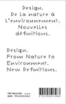 Design, de la nature à l'environnement, nouvelles définitions vignette